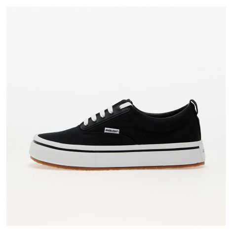 Tenisky Ambush Vulcanized Lace Up Canvas Black White