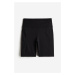 H & M - Sportovní šortky z materiálu DryMove™ s kapsou - černá
