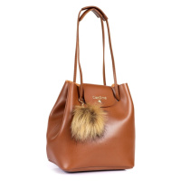 Capone Outfitters Capone Women's Padova Leather Ginger Shoulder Bag