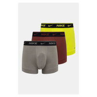 Boxerky Nike 3-pack pánské, černá barva, 0000KE1008