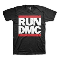 Run DMC Tričko Logo Black
