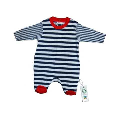 EBI & EBI Fairtrade Sleep overall marine /white