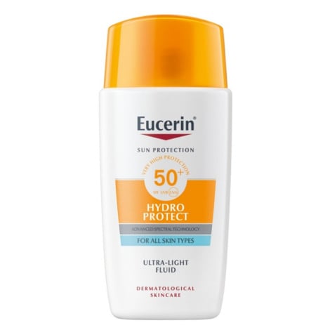 Eucerin Ochranný fluid na obličej Hydra Protect SPF 50+ (Ultra-Ligt Fluid) 50 ml