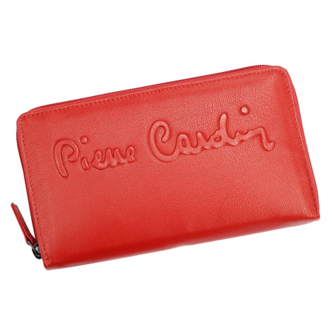 Dámská kožená peněženka Pierre Cardin TILAK91 2207 červená