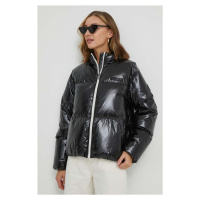 Péřová bunda Tommy Hilfiger dámská, černá barva, zimní, WW0WW41658