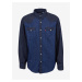 Levi&#39;s Tmavě modrá pánská džínová košile Levi's® Barstow Western Standard - Pánské
