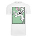 Pánske tričko Merchcode Looney Tunes Bugs Bunny Funny Face Tee - bílé