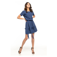 Tessita Woman's Dress T267 4 Navy Blue