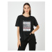 Koton Sequined Text Printed T-Shirt Crew Neck Short Sleeve