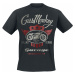 Gas Monkey Garage Muscle Motor Tričko černá