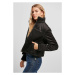 Ladies Corduroy Puffer Jacket - black