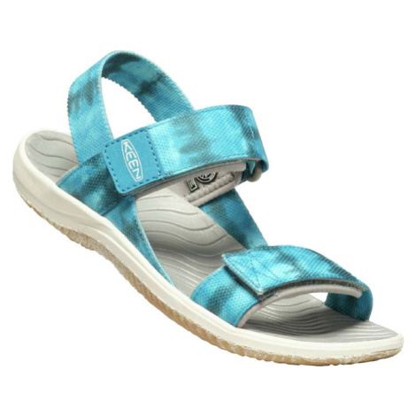 Dětské sandály Keen Elle Backstrap Children Sea moss/fjord blue 29EU