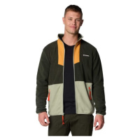 Columbia SEQUOIA GROVE FULL ZIP FLEECE Pánská fleecová mikina, tmavě zelená, velikost