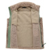 Dětská fleecová vesta Alpine Pro ASONO - zelená
