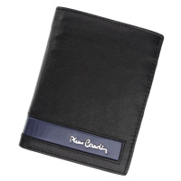 Pierre Cardin Pánská kožená peněženka Pierre Cardin CB TILAK26 2330 RFID černá + modrá