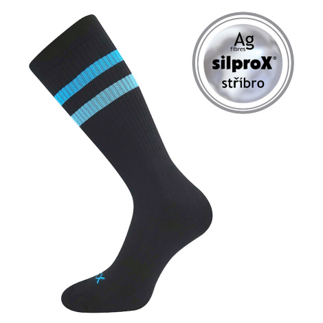 VOXX® ponožky Retran černá/tyrkysová 1 pár 118883