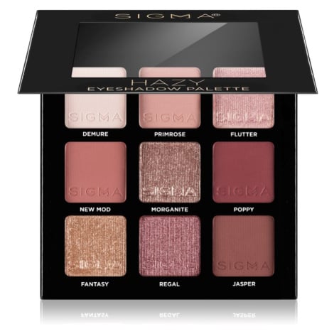 Sigma Beauty Eyeshadow Palette Rosy paleta očních stínů 9 g