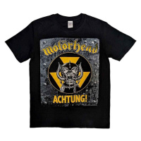 Motörhead Tričko Achtung! Unisex Black