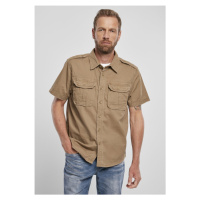 Vintage Shirt shortsleeve - camel