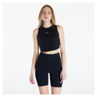 Nike Sportswear Essentials Women's Ribbed Cropped Tank Black/ Sail