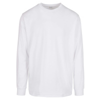Build Your Brand Pánské triko s dlouhým rukávem BY150 White