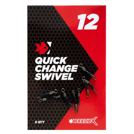 Feedr Expert Obratlíky Quick Change swivel 12 10ks