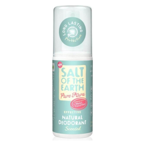 Salt Of The Earth 100% přírodní deodorant Meloun&Okurka Pure Aura (Natural Deodorant) 100 ml