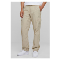 Urban Classics / Straight Leg Nylon Cargo Pants concrete