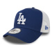 New Era LA Dodgers Clean Blue A-Frame Trucker Cap