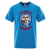Unisex tričko kohout a nápisem LOS POLLOS Hermanos