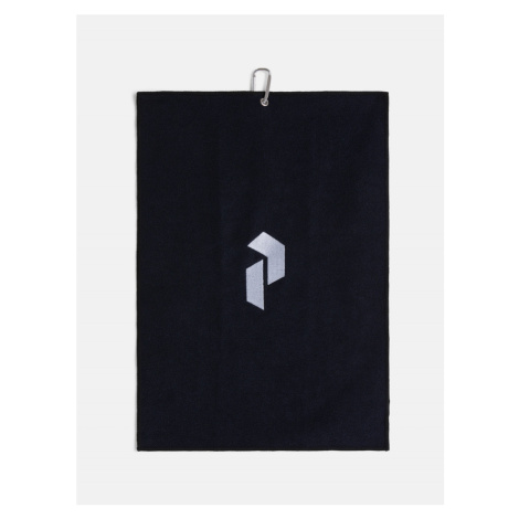 Ručník peak performance golf towel černá
