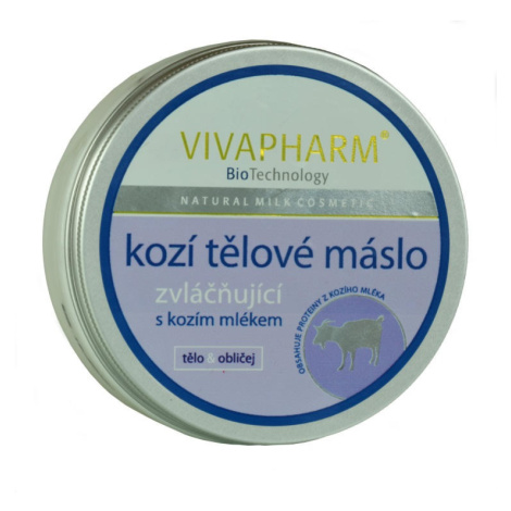 VivaPharm Tělové máslo s kozím mlékem 200 ml