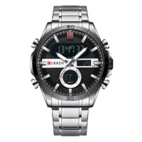 Pánské hodinky CURREN 8384 (zc023a) -DUAL TIME +BOX