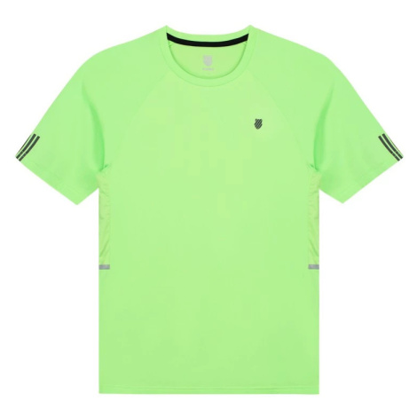 Pánské tričko K-Swiss Hypercourt Crew 2 Soft Neon Green