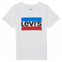 Levis SPORTSWEAR LOGO TEE Bílá