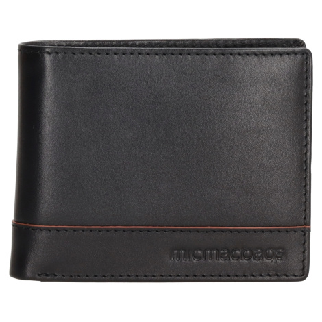 Micmacbags Le Mans kožená pánská peněženka - černá