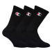 Ponožky Champion Legacy Crew Socks 3-Pack CH0008QG-8UZ Black velikosti ponožek