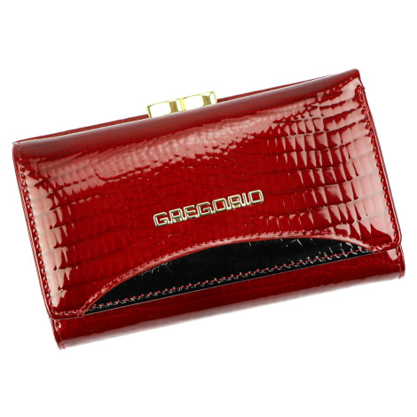 Dámská kožená peněženka Gregorio GP-108A červená