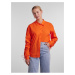 Oranžová dámská košile Pieces Brenna