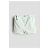 H & M - Džínové šortky - zelená