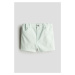H & M - Džínové šortky - zelená