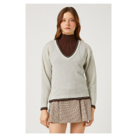 Koton Dvouvrstvý pletený svetr