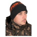 Fox čepice collection beanie hat black orange