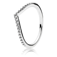 Pandora Stříbrný prsten s korálky Timeless 196315
