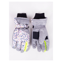 Dětské zimní lyžařské rukavice Yoclub REN-0238G-A150 Multicolour