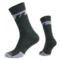 Ponožky Alpine Merino Medium Pentagon® – Olive Green