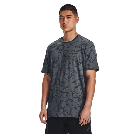 Under Armour Rush Energy Print Ss Gray