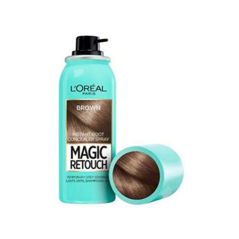 L'ORÉAL Magic Retouch Vlasový korektor šedin a odrostů 03 Brown 75 ml L’Oréal Paris