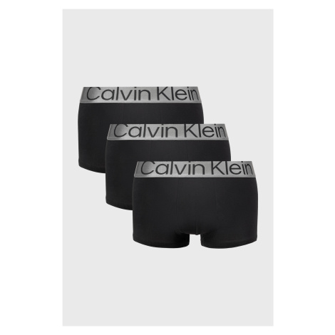 3PACK Boxerky Steel Coton Calvin Klein