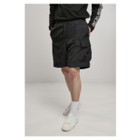 Pánské šortky // Urban classics  Nylon Cargo Shorts black